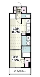 デュオステージ横濱伊勢佐木の物件間取画像